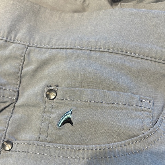 Tailor Vintage Men's light gray  Flat Front Shorts - Picture 6 of 13